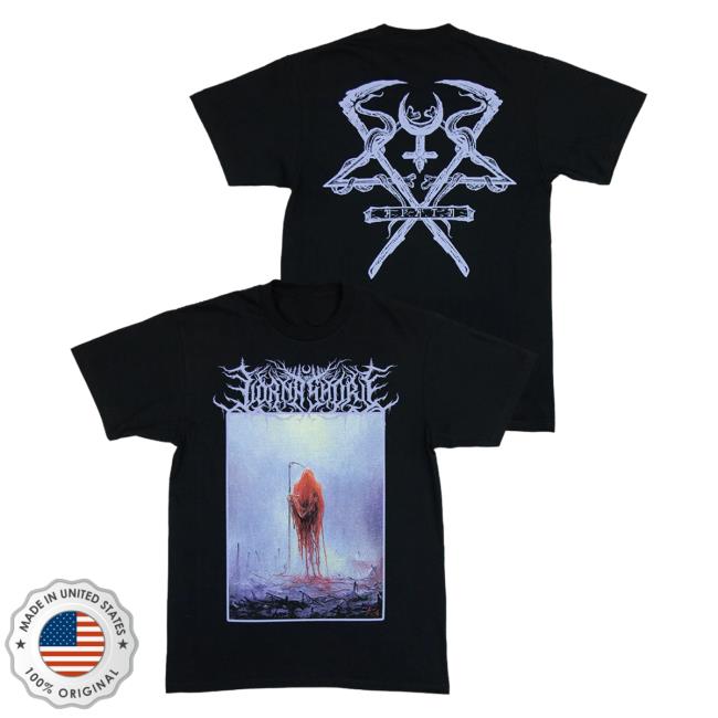 Official Lorna Shore Store Merch Lorna Shore And I Return To Nothingness Cover Top Shirt Black LornaShore
