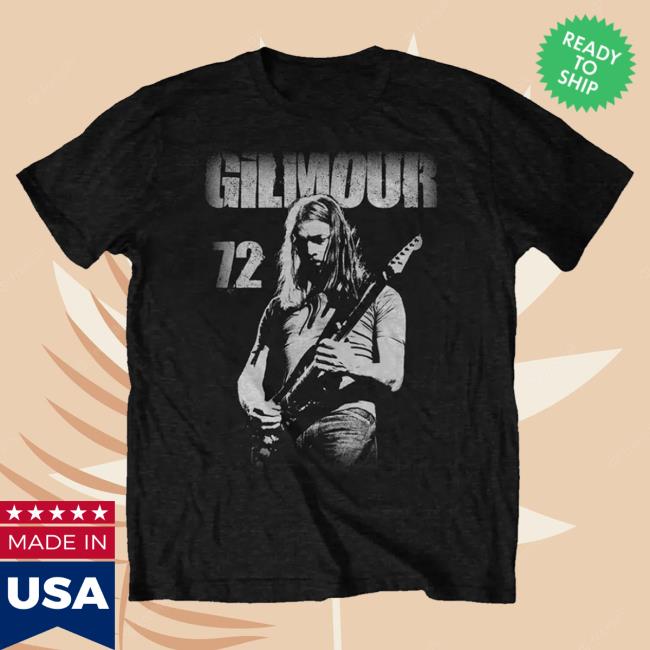 Official David Gilmour Store David Gilmour Luck Black Shirt DavidGilmour