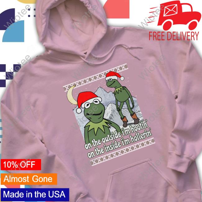 Hootin' & Hollerin' at Christmas Tacky Sweater Shitheadsteve Merch Hootin' & Hollerin' at Christmas Sweatshirt