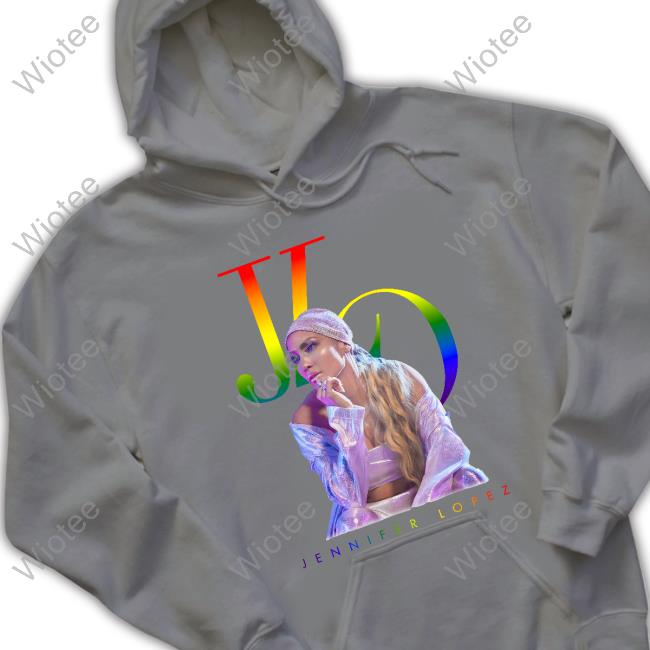 JLO Rainbow Logo Long Sleeve T Shirt JLO Rainbow Logo Tee Shirt