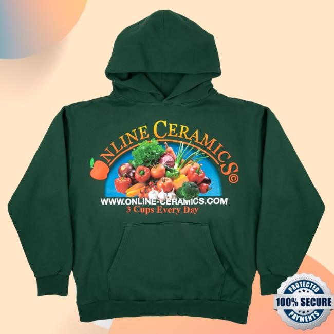 Official Online Ceramics 3 Cups A Day Hoody