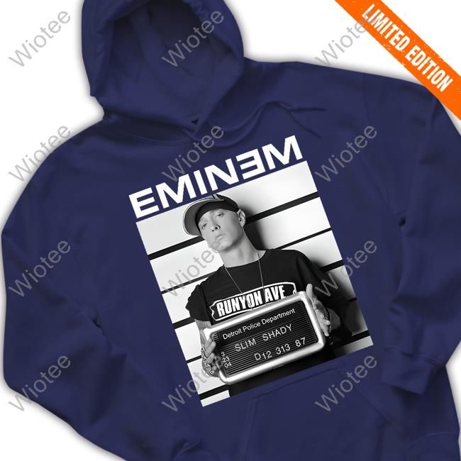 Official Eminem Merch Arrest T-Shirt Arrest T-Shirt