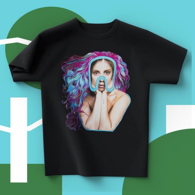 ARTPOP Marker Collage Mask Shirt Lady Gaga Merch Shop