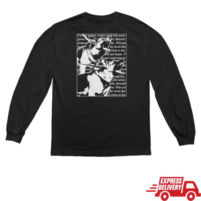 Official Jesus Piece Merch Jesus Piece Oppressor Long Sleeve T Shirt Official Jesus Piece Merch Jesus Piece Oppressor T Shirts