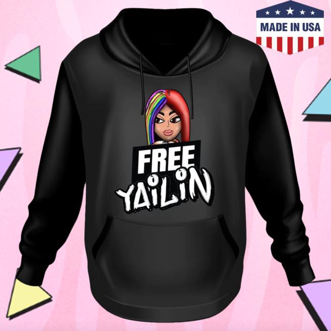 Official 6ix9ine Merch Store Tekashi 6Ix9ine Free Yailin Black Sweater