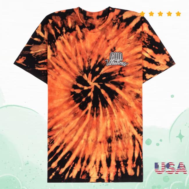 Official Slander Merch Store Gud Vibrations Tie Dye Hot Shirt