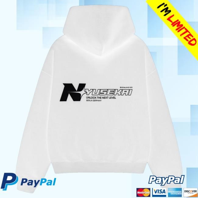 Nyusekai "Unlock The Next Level" Tshirt Nyusekai "Unlock The Next Level" Hooded Sweatshirt