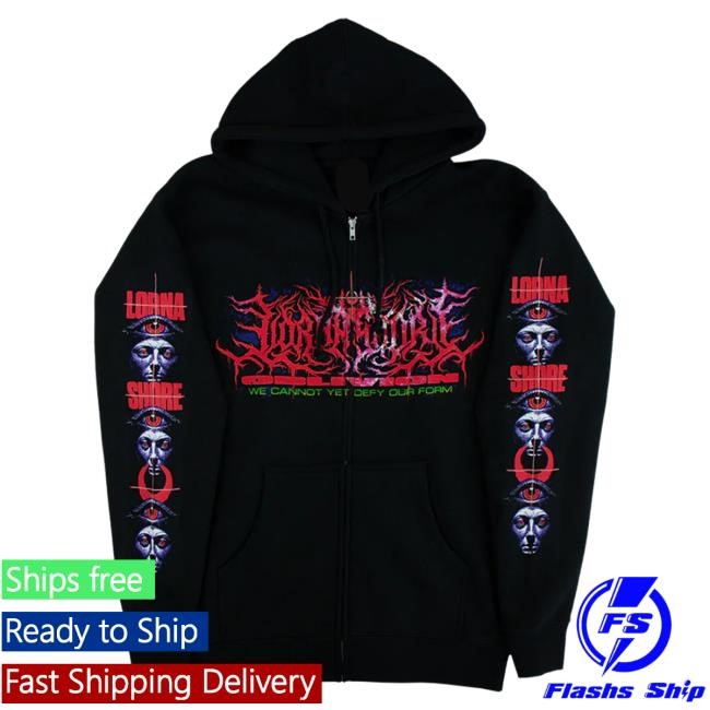 Lorna Shore Space Zip Hooded Sweatshirt Lorna Shore Official Merch Store Lorna Shore Space Zip Hood Lorna Shore Official Merch Store