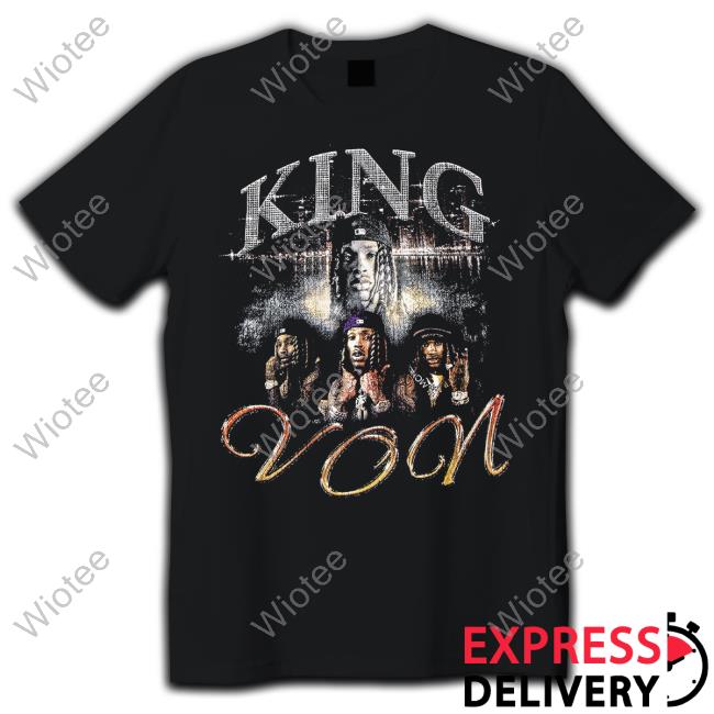 Official King Von Merch Vons City Tee