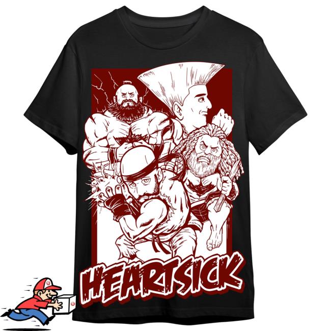 Street Fighter Heartsick Tee Shirt