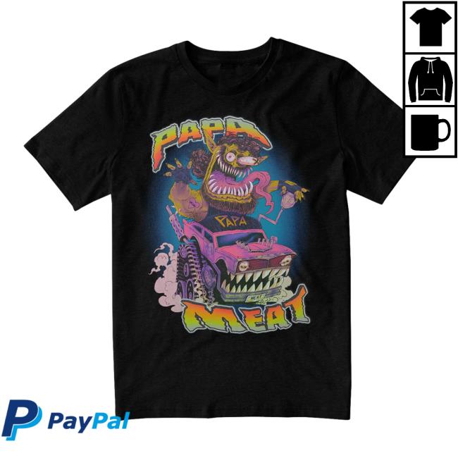 Meatcanyon Merch Papa Meat Grillhou5e Long Sleeve