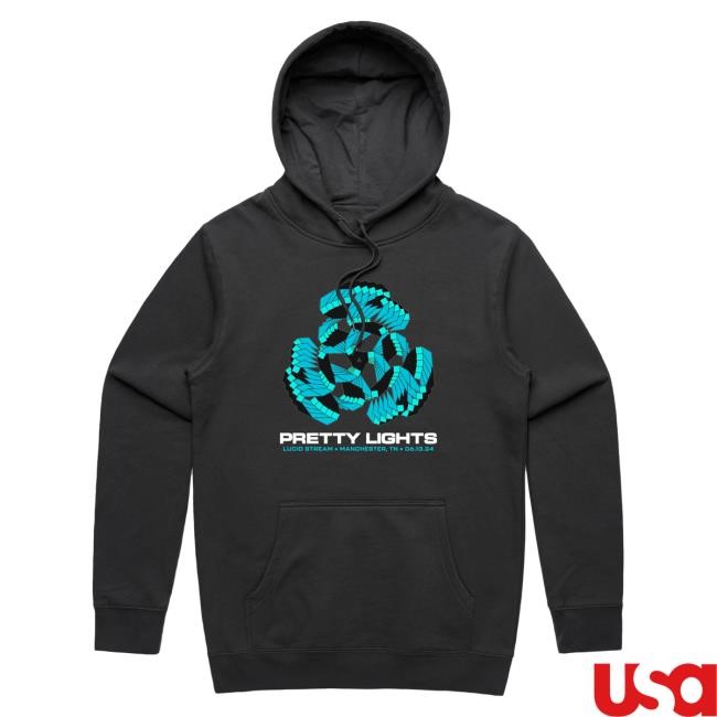 Official Pretty Lights Merch Pretty Lights Lucid Stream @ Bonnaroo Shirts PrettyLights