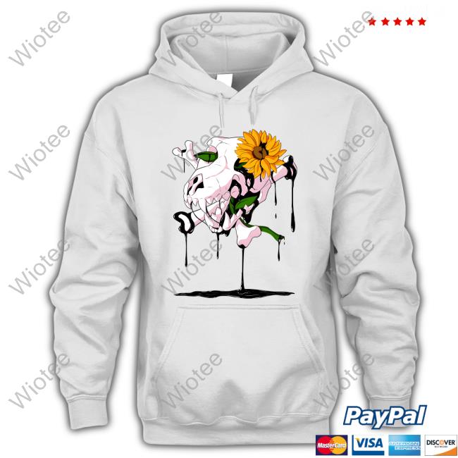 Sunflower Skull Shirt