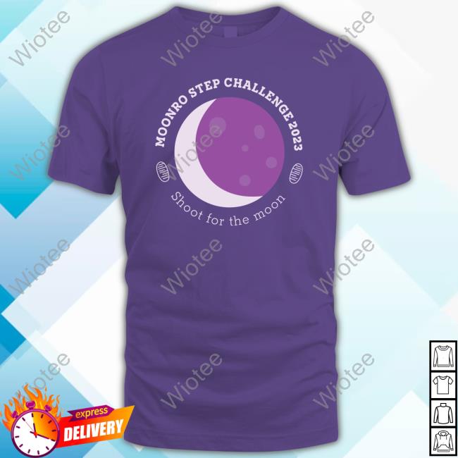 Official Moonro Step Challenge Tee Shirt