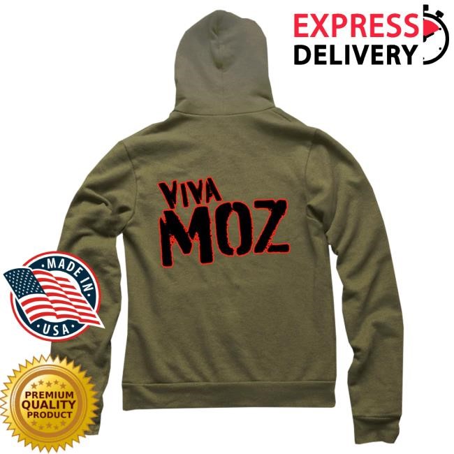 Mporium Viva Moz Army Green Zip Up Pullover Hoodie Official Morrissey Merch Store Shop