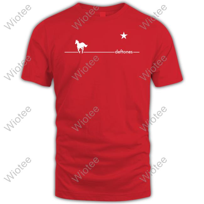 Deftones White Pony Navy Flag Tee Shirt Official Deftones Shop White Pony Navy Flag Shirt