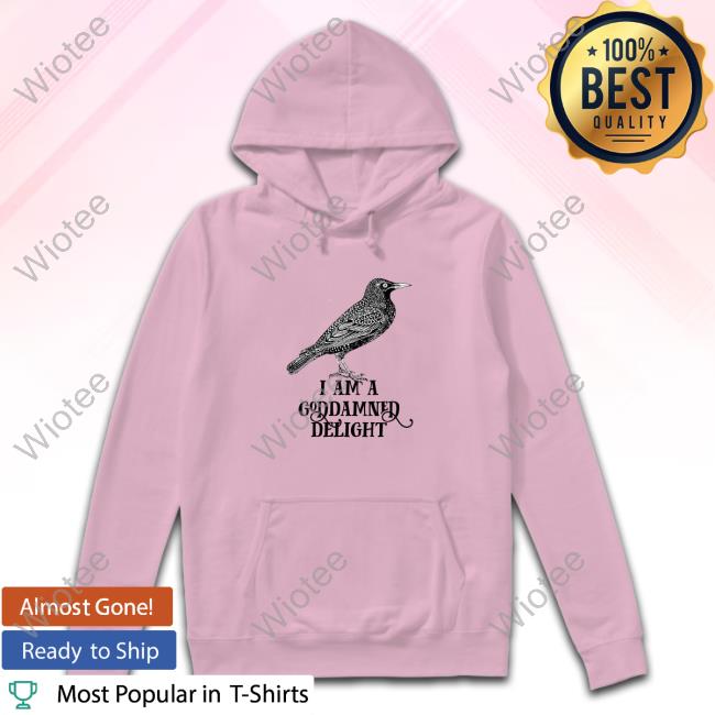 Effin Birds Merch Store I Am A Goddamned Delight Relaxed Fit Retro Crewneck Sweatshirt