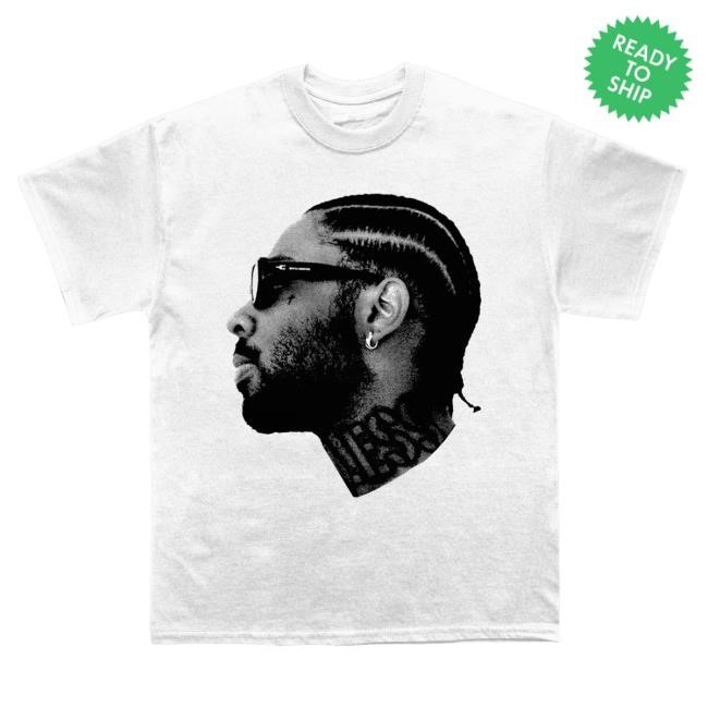 Brent Faiyaz Brent Side Face Tee Shirt