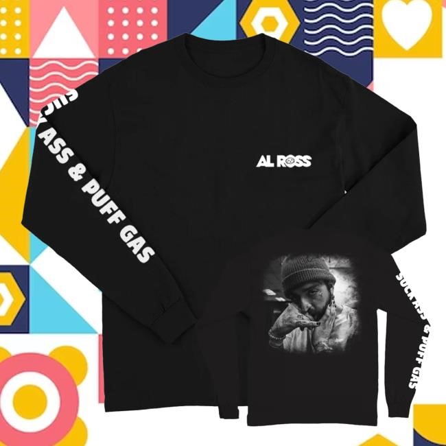 Al Ross - Suck Ass - Black L/S Tee – KT8 Merch Co