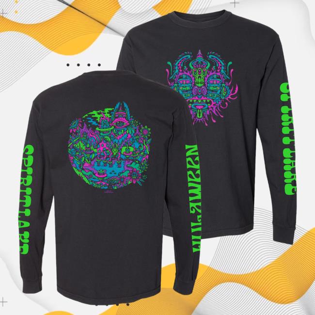 Official Press Press Merch 6 Eyes Long Sleeve Shirt