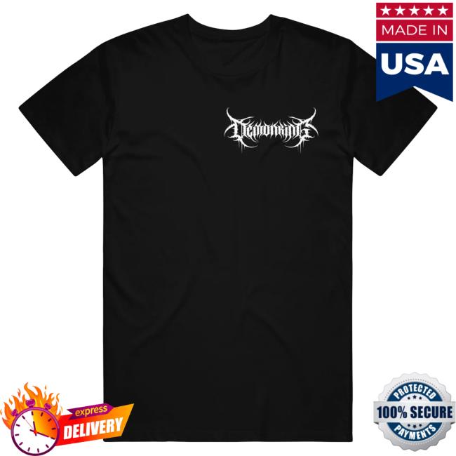 Official Brand Of Sacrifice Merch Demon King Black Tee