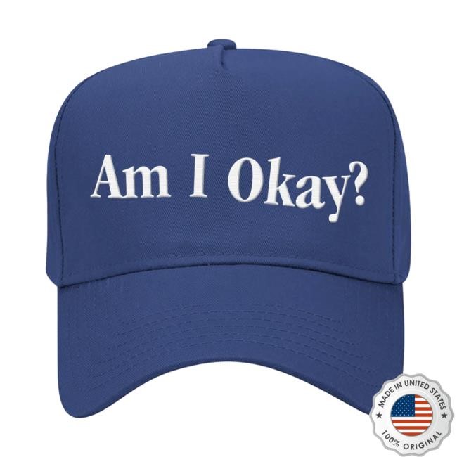AM I OKAY? Blue Album Hat – Megan Moroney AM I OKAY? Blue Album Hat – Megan Moroney