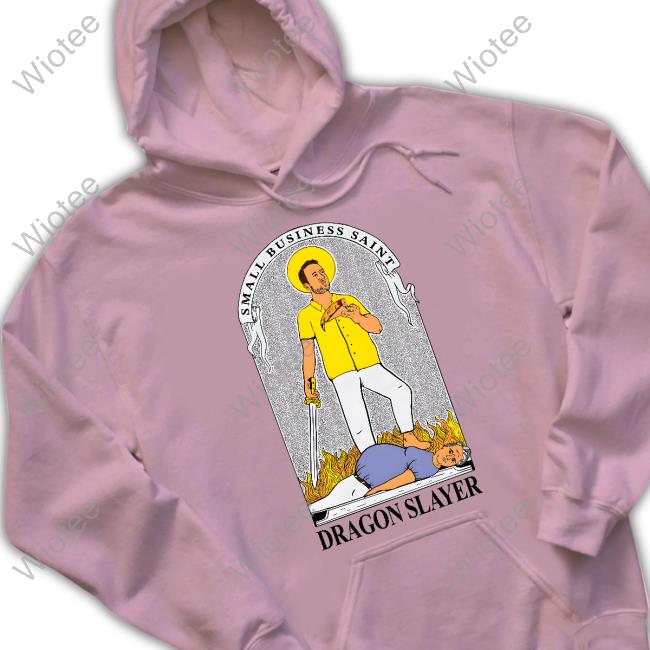 Official One Bite Small Business Saint Dragon Slayer Tee Official One Bite Small Business Saint Dragon Slayer Shirt