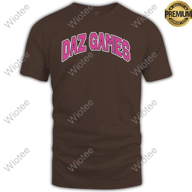 Black Daz Games Pink Logo Shirt Daz Black Merch Black Daz Games Pink Logo T Shirt Dazblackshop