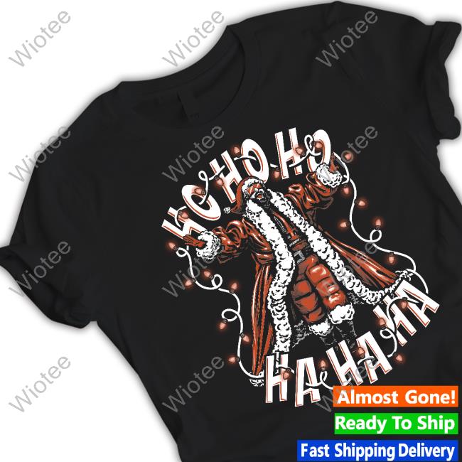 Black And Brave Merch Colby Claus ho ho ho ha ha ha Tee Shirt Black And Brave Merch Colby Claus Long Sleeved T Shirt