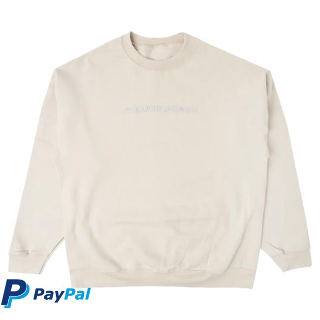Official Ariana Grande Merch Store Ariana Grande the light is coming Crew neck Ariana Grande Apparel Clothing Shop ArianaGrande