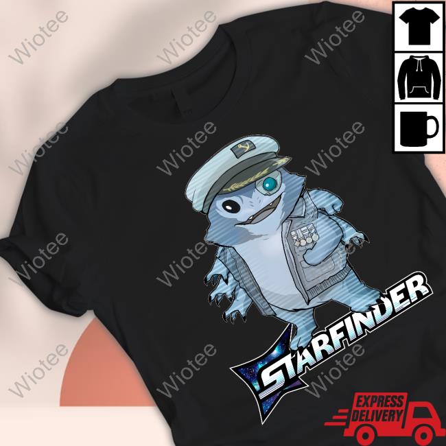 Paizo Pegasus Publishing Merch Captain Concierge Starfinder Tee