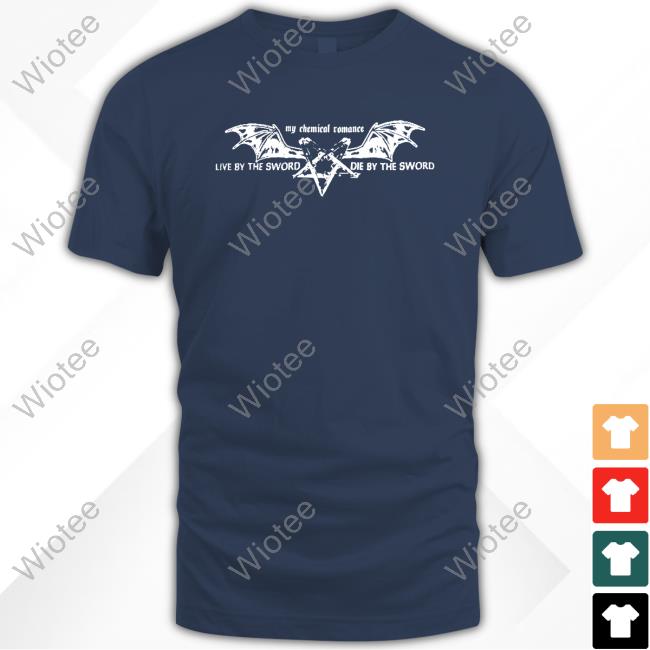 Pentagram Wings Tee Shirt My Chemical Romance Pentagram Wings Hoodie