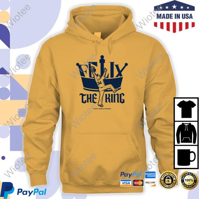 Official Simplyseattle The King Felix Shirt