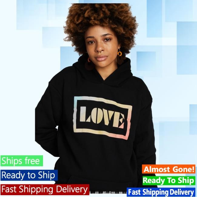 Official John Legend Love Pullover Hoodie (Black/Multi) JohnLegend