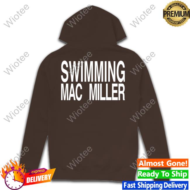 Official Swimming Mac Miller T Shirt Official Mac Miller Website Merch Swimming Minimalist Shirts