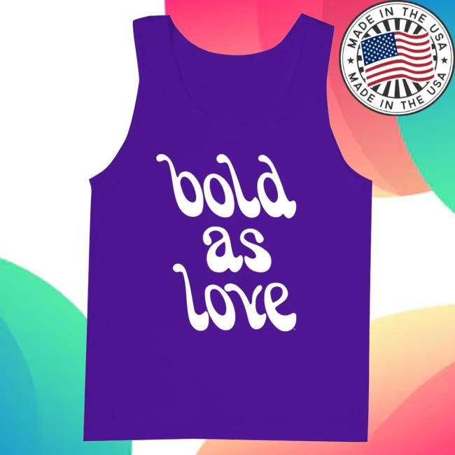 Jimi Hendrix Pride Tank Tshirt Purple