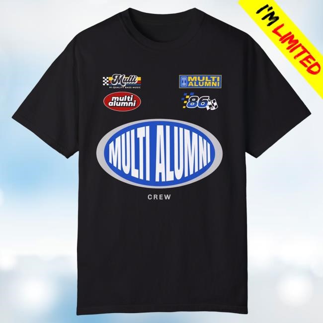 Official Merchbar Big Krit Shop Big K.R.I.T. Multi Racing Crew Tshirt Merch Bar