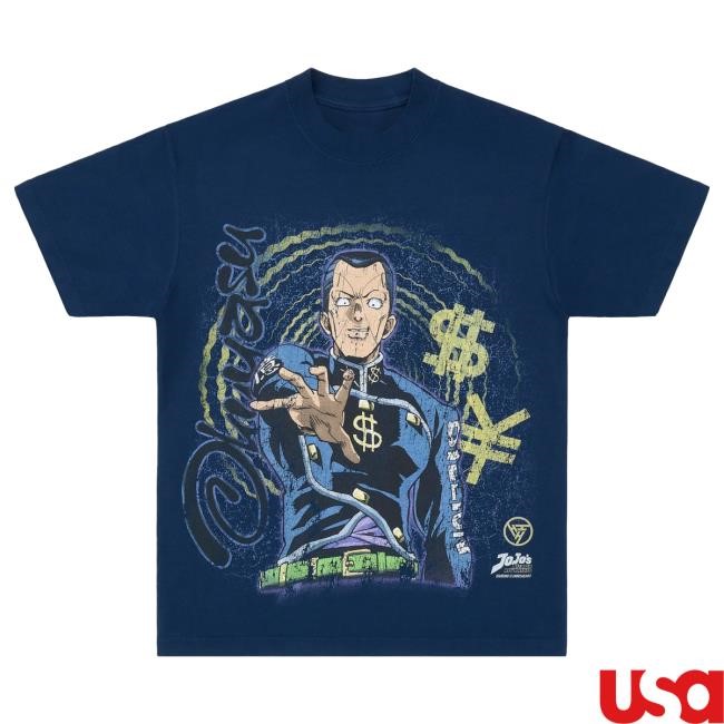 Official Hypland Clothing Merch Store Jojo Okayasu Jumbo Hot Shirt (Navy)