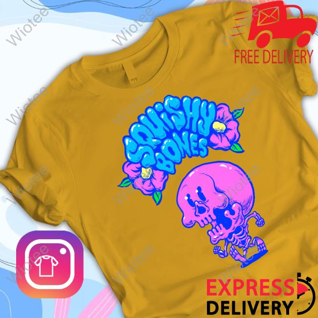 Danny Gonzalez Merch Squishy Bones Navy Tee Shirt Official Danny Gonzalez Merch Squishy Bones Navy Shirt