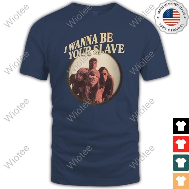 I Wanna Be Your Slave T-Shirt Maneskin Merch I Wanna Be Your Slave T-Shirt