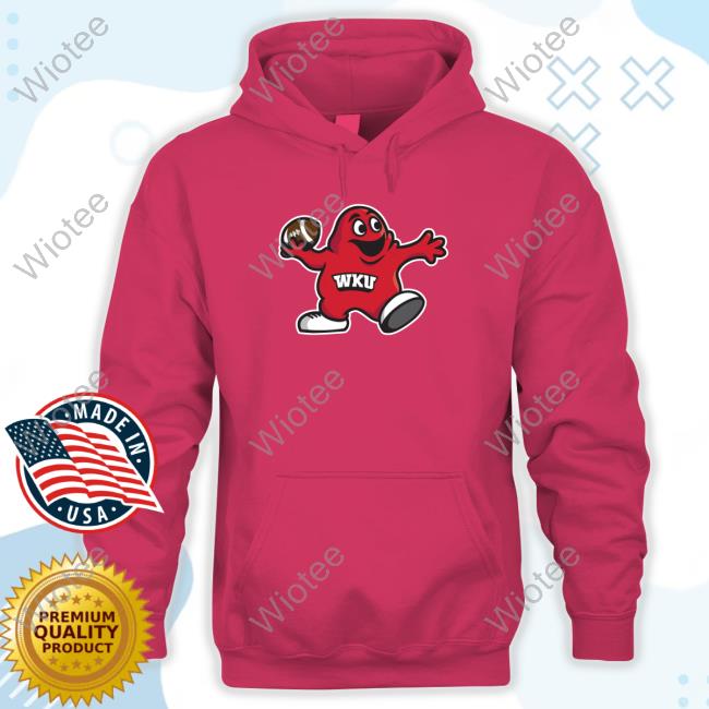 Official Big Red Helmet Collection Quarterback Shirts Official Western Kentucky Nil Store Big Red Helmet Collection Quarterback Tee