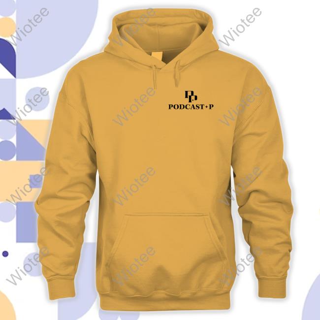 Official Podcast P Merch Podcast P Classic Logo White Hoodie Official Podcast P Merch Podcast P Classic Logo White Shirts