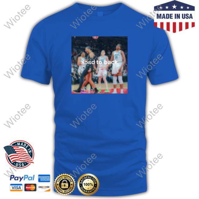 Official A’Ja Wilson Back To Back Tee A’Ja Wilson Back To Back Tee Shirt