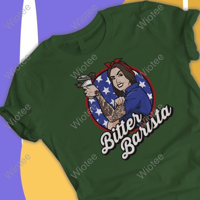 Heather Lynn Bitter Barista Crewneck Sweatshirt Bitter Barista T Shirts