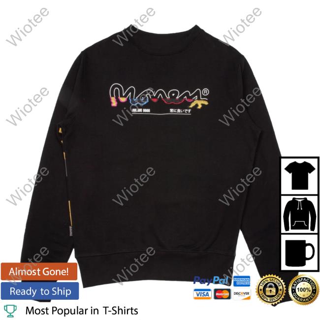 Official Money Clothing Money Back Up Hoodies Black
