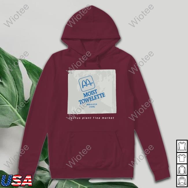 Official Mcdonald Moist Towelette Cactus Plant Flea Market Shirt Official Cpfmmcdonalds Merch Mcdonald Moist Towelette Cactus Plant Flea Market T Shirt