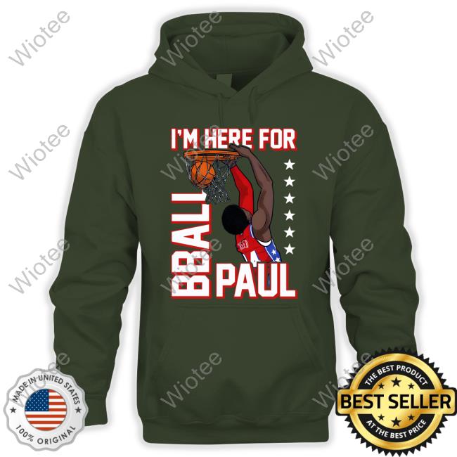 I'm Here For Bball Paul Tee Barstool Sports Store I'm Here For Bball Paul Graphic Tee Paul Reed