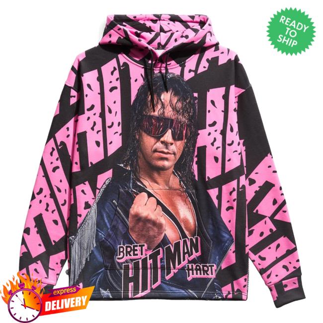Official Chalk Line Clothing Bret Hart Big Face AOP T-Shirts 3D Chalk-Line All Over Print