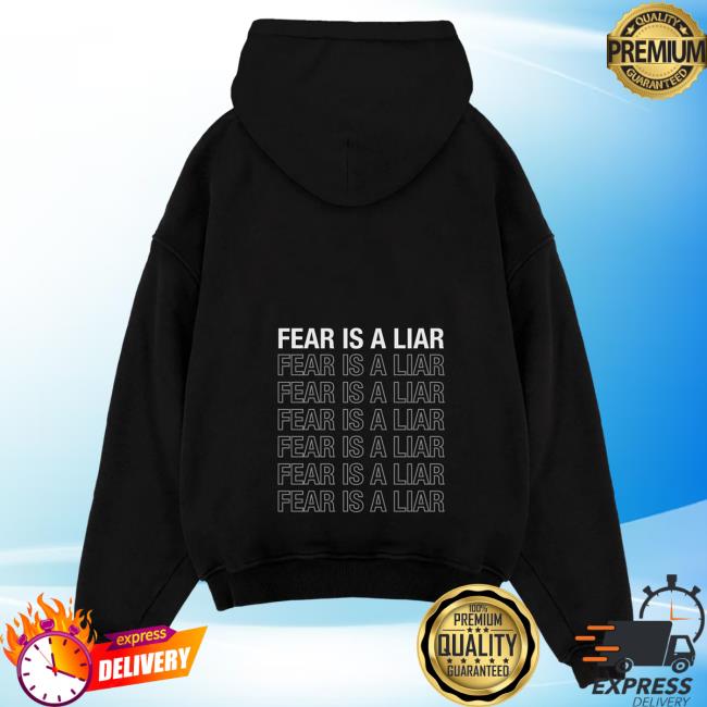 Official Seek Jesus Merch Store Seek Jesus Fear Is A Liar - Crew Black Seek Jesus Apparel Clothing SeekJesus