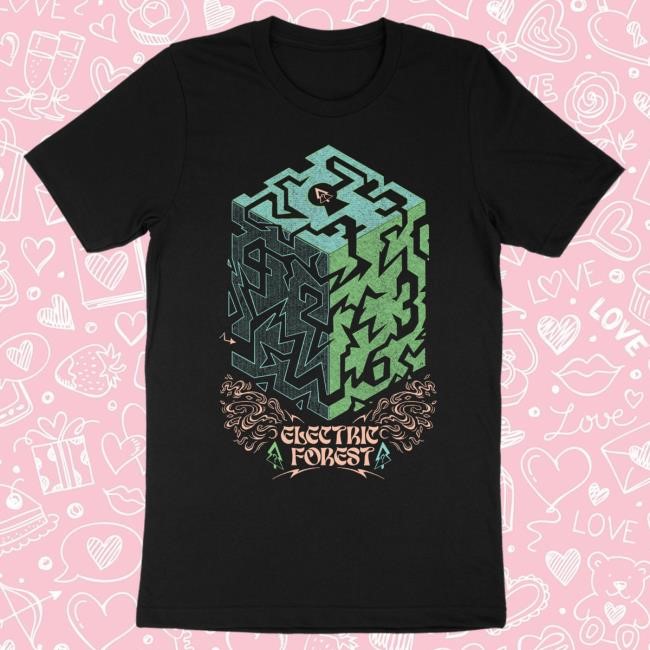 2025 Forest Goods Wild Optimists Puzzle New Shirt Electric Forest Festival Official 2025 Forest Goods Wild Optimists Puzzle T Shirt Electric Forest Festival Official